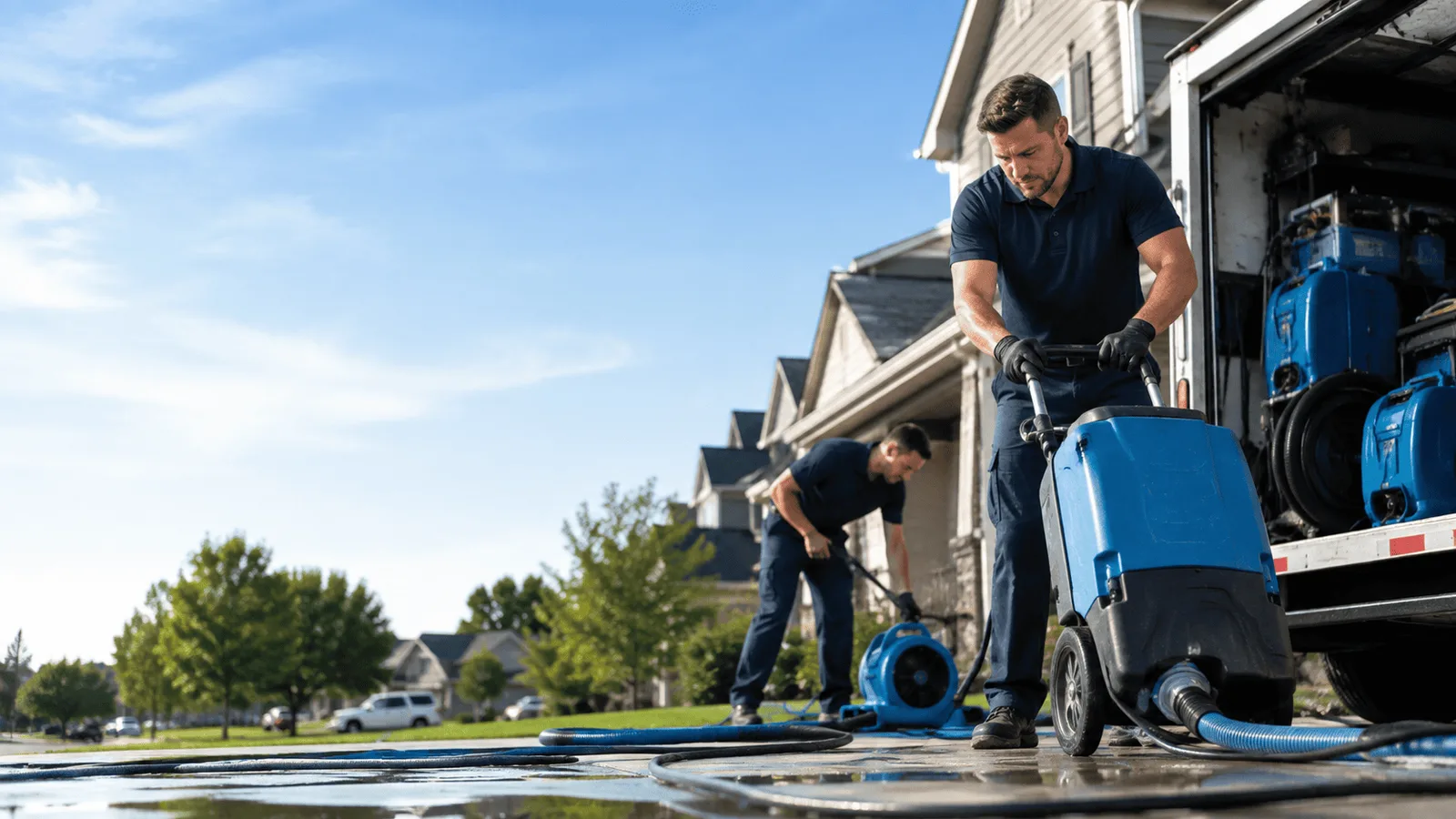 Odor Removal being performed in Grand Island, NY